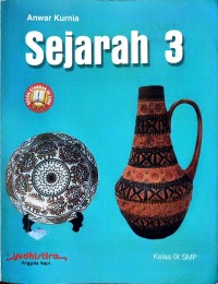Image of Sejarah 3 untuk kelas IX SMP