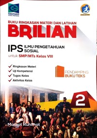 Image of Brilian ilmu pengetahuan sosial untu SMP/MTs kelas VIII