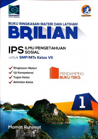 Image of Brilian ilmu pengetahuan sosial untuk SMP/MTs kelas VII