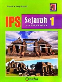 Image of IPS: sejarah 1 untuk SMA/MA kelas X