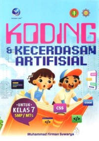 Image of Koding dan kecerdasan artifisial untuk kelas 7 SMP/MTs