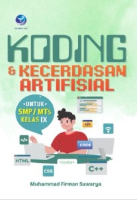 Image of Koding dan kecerdasan artifisial untuk kelas 9 SMP/MTs