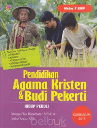Image of (e-book) Pendidikan Agama Kristen dan budi pekerti kelas VII