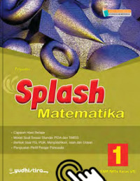 Image of Splash matematika SMP/MTs kelas VII